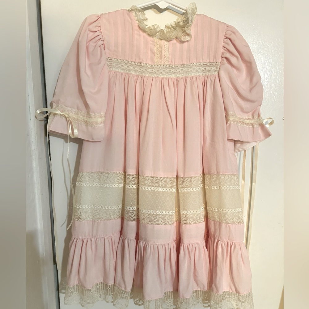 Smocked Candy Heirloom Dress. Handmade!